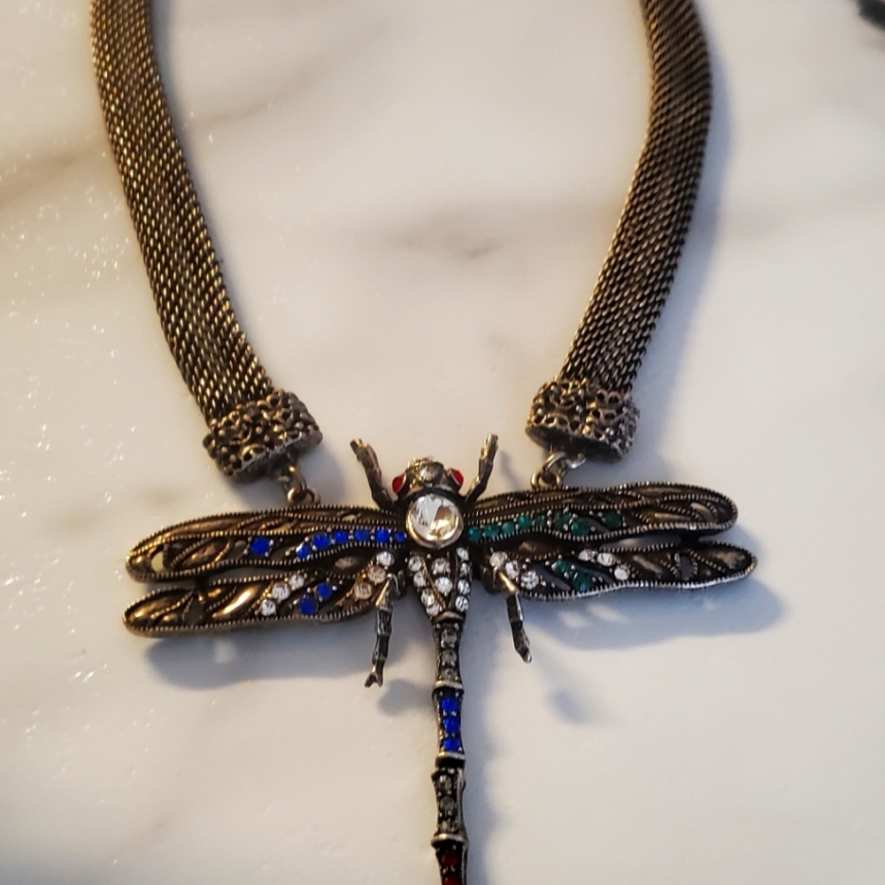 DRAGON FLY Unique Necklace